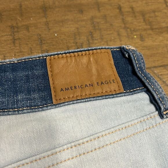 American Eagle High Rise Mini Skirt denim size 8 - Picture 7 of 9